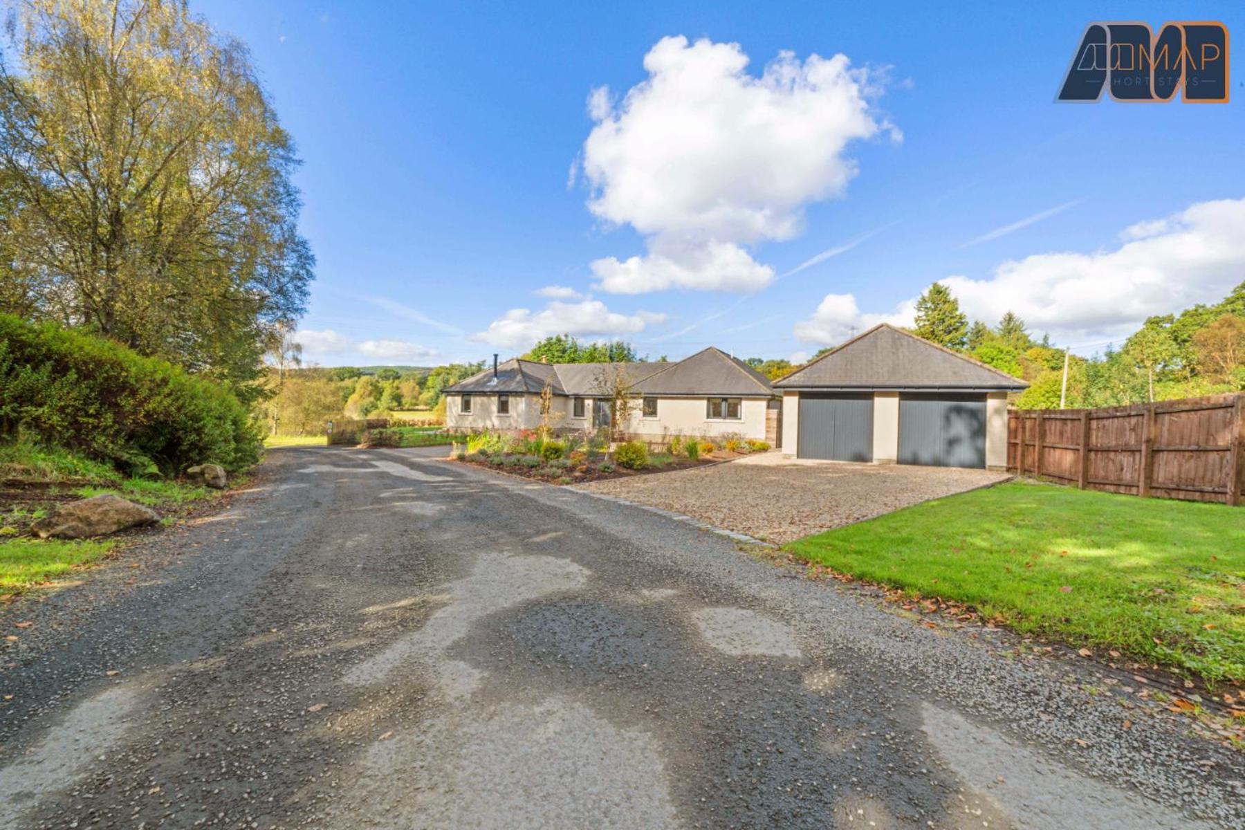 Large Family Home With Hot Tub Or Jacuzzi, Log Burner Bearsden Exterior foto